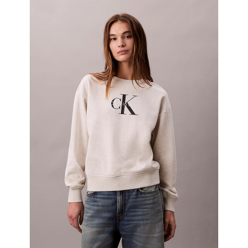 Calvin Klein Γυναικείο φούτερ Relaxed Monogram Sweatshirt